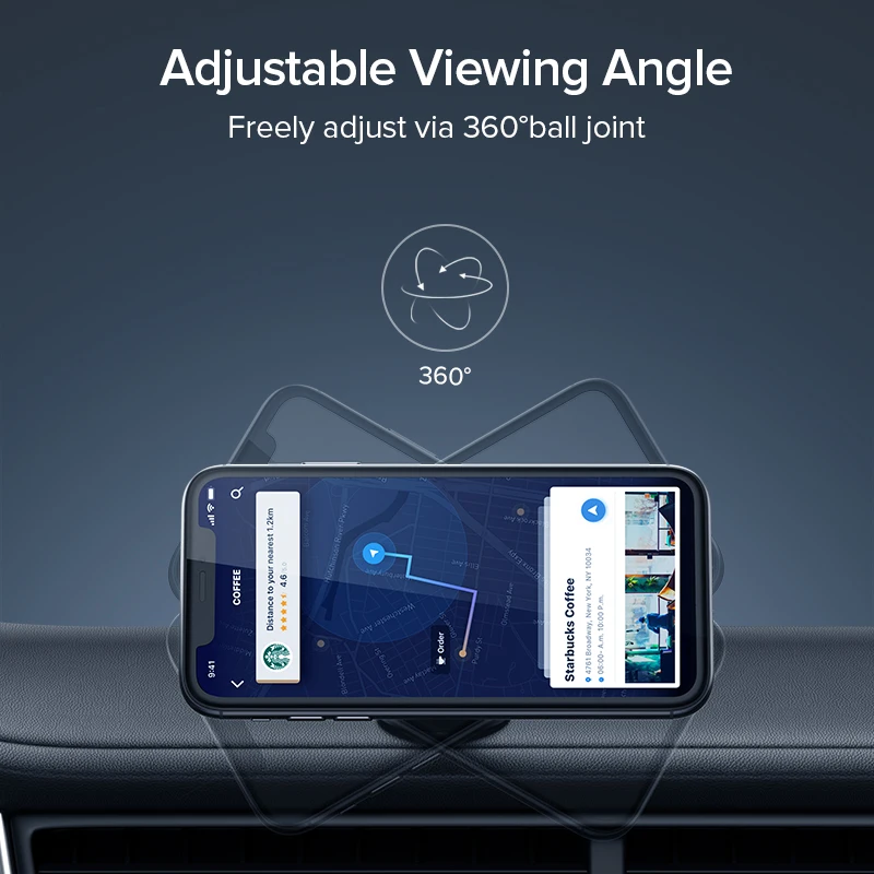 GETIHU Magnetic Car Phone Holder Magnet Mount Mobile Cell Phone Stand GPS Support For iPhone 13 12 Xiaomi Huawei Samsung Oneplus 4