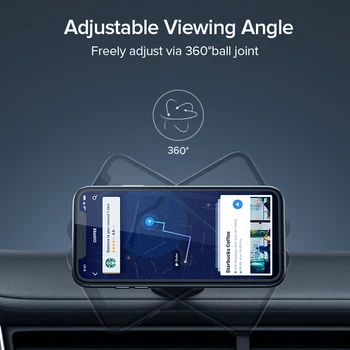 Alternative view of Magnetic Car Phone Holder Magnet Mount Mobile Cell Phone Stand GPS Support For iPhone 13 12 Xiaomi Huawei Samsung Oneplus
