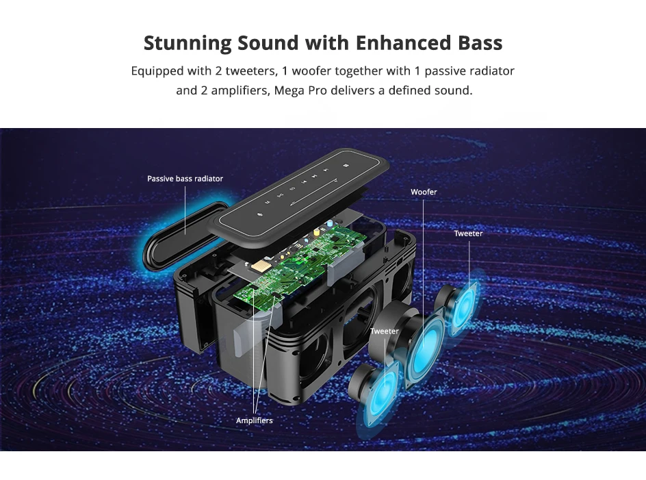 Tronsmart MEGA PRO 60W Bluetooth speaker (3)