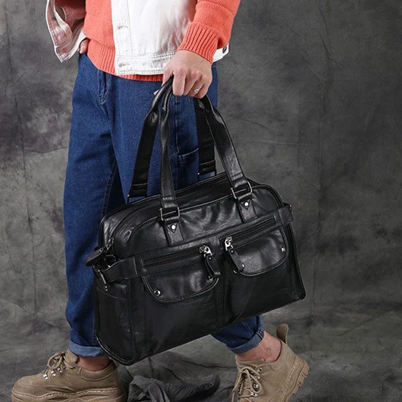 

In 2019, the new men's bags for men's handbags luggage spot undertakes to outdoor sports bag men shoulder bag