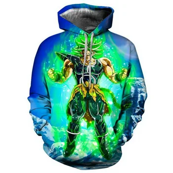 

2019 New Anime Super Dragon Ball Z Super Ultra Instinct Cool Goku The Super WARRIORS 3D Printed Men Women Print 3D GOKU Hoodies