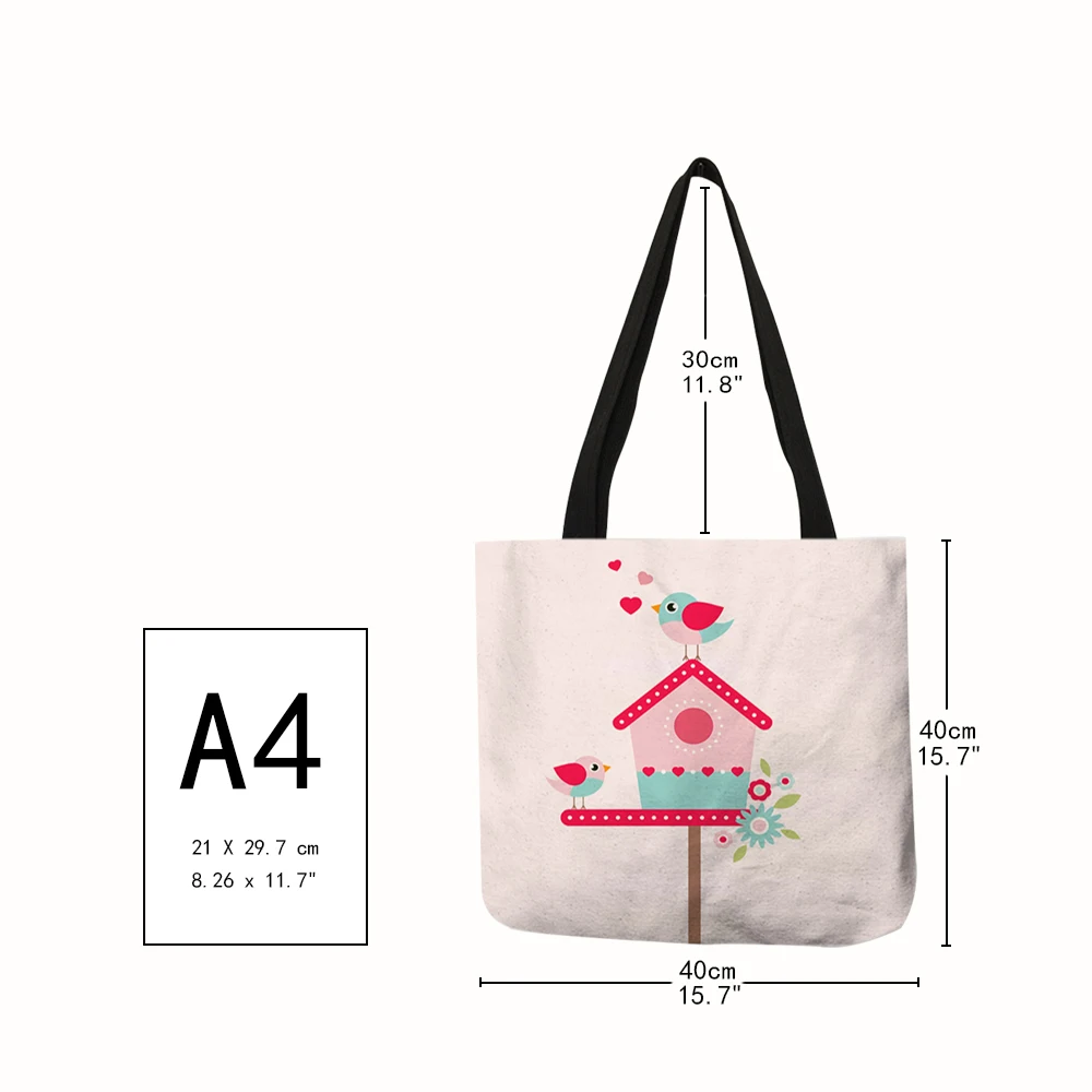 Светильник розовая сумка милая мультяшная птичья гнездо домашняя почта на плечо