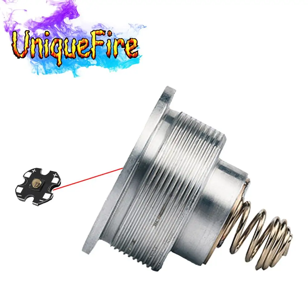 UniqueFire 4715AS IR 850nm черный светодиодный Pill 5 Вт держатель лампы Замена 3 м с функцией