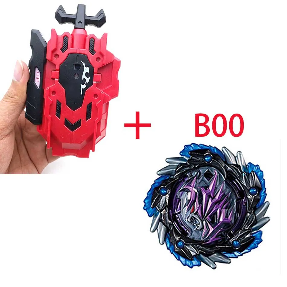 Волчок Beyblade BURST B-125 B-122 с пусковым устройством Bayblade Bey blade металл пластик Fusion 4D Подарочные игрушки для детей - Цвет: B00
