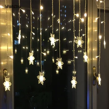 

LED snow lamp String Light Copper Flashing Starry Light Room Wedding Christmas Day Decoration Hanging Lamp CD50 W05