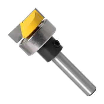 

Bearing Router Bit Cleaning Grooving Trimmer Wooden Particleboard Cupboard Surfaces Power Cutting Tools