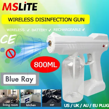 

novedades 2020 pistola sanitizadora machine disinfection gun spray wireless battery gun household portable gun
