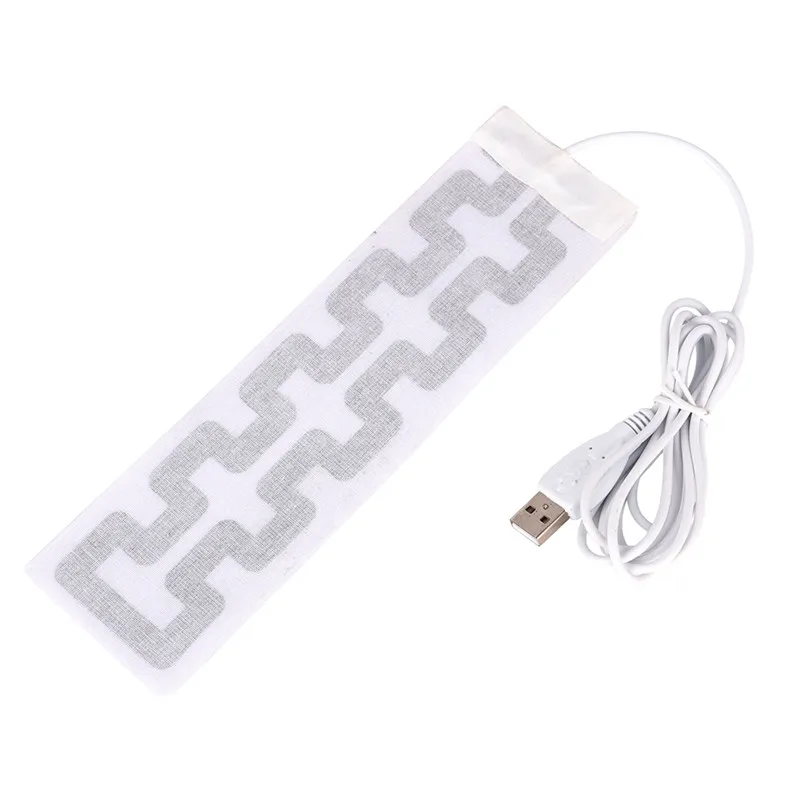 1PCS USB Heated Insoles Soft Lint Electric Heated Shoe Insoles Men Women Feet Warming Pad Winter Sports Washable Equipment