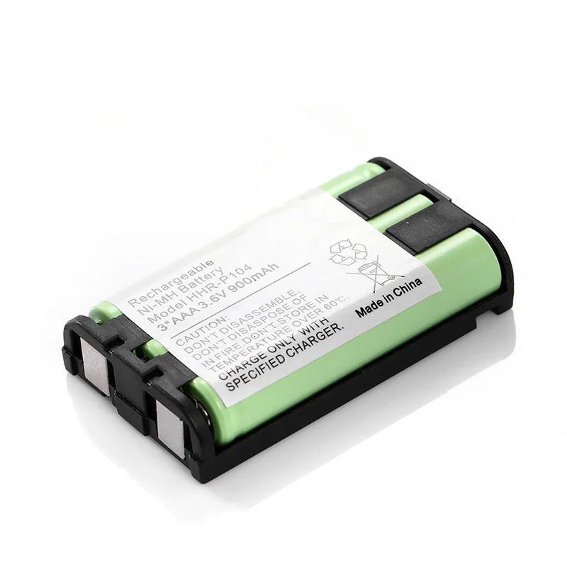 1 шт 3,6 V 900mah аккумулятор для домашнего телефона Panasonic HHR-P104 HHR-P104A/1B HHRP104 type 29 3* AAA NiMH 3,6 V аккумуляторная батарея