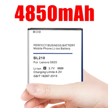 

4850mAh BL210 Li-ion Phone Battery for Lenovo S820 A656 S650 S658t S820E BL210 A770E A536 A750E A766 A658T A828t