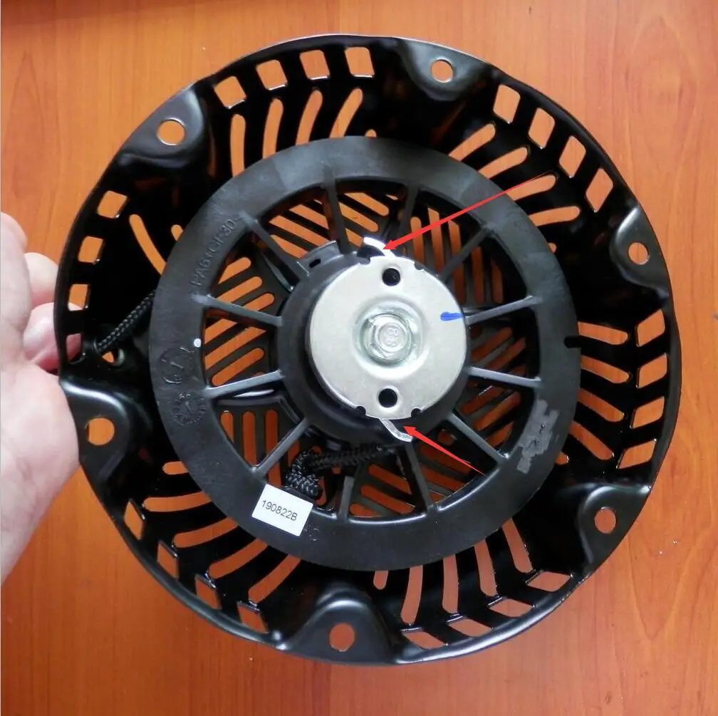 Type A OEM Starter CH260 6HP 208CC стартер в сборе подходит для KOHLER COMMAND PRO CH265 CH270 SH265 ручной Потяните старт REPL. STENS 150-923 - Цвет: Type A OEM Starter