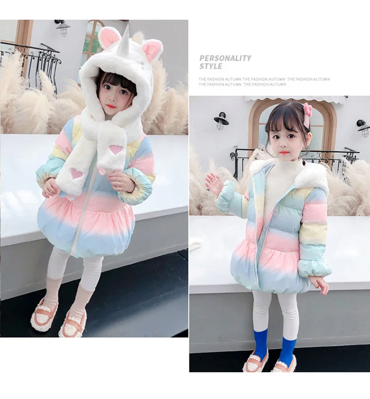 Winter Unicorn Lightweight Water-Resistant Jacket