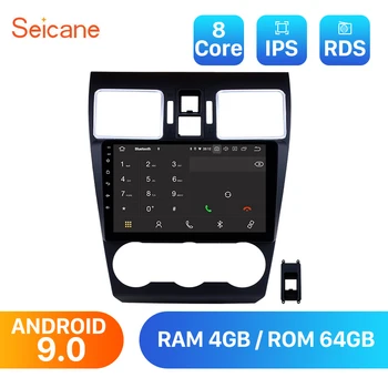 

Clearance Android 9.0 Car GPS Navigation Radio Stereo Multimedia Player For Subaru WRX forester 2014-2016 Built in Carplay DSP