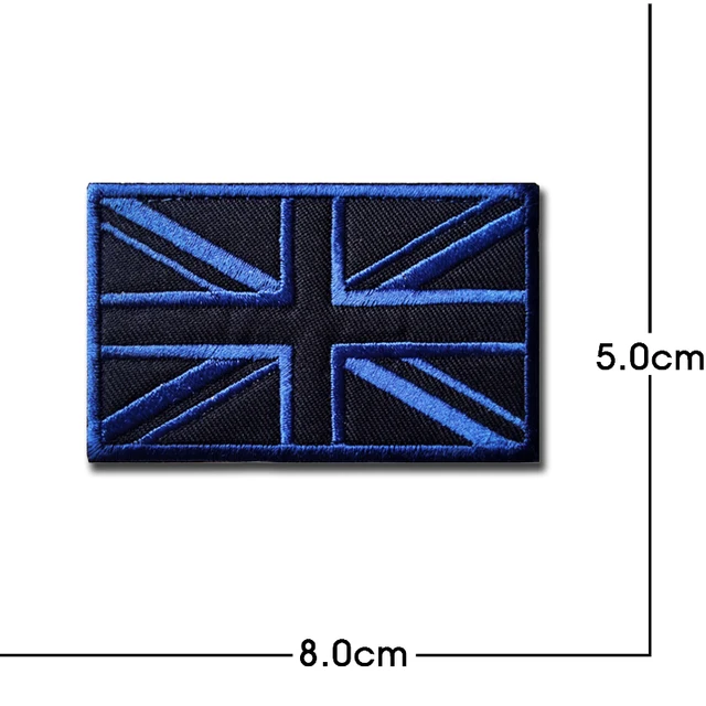 GLOUCESTERSHIRE County Flagge Aufbügler Gestickte