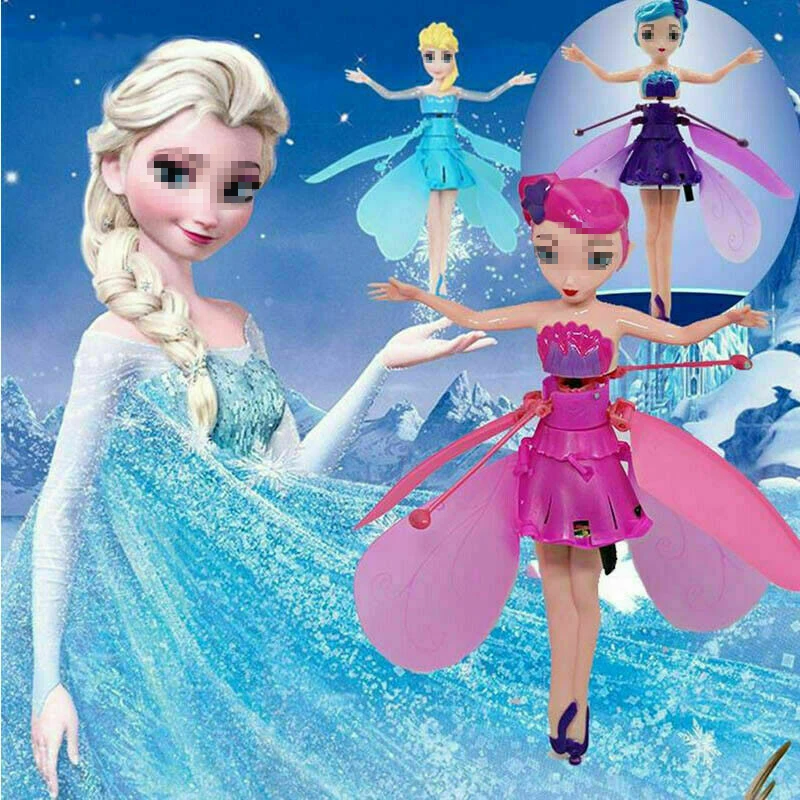 

Flying Fairy Princess Dolls Magic Infrared Induction Control Toy Xmas Gift 2019 New