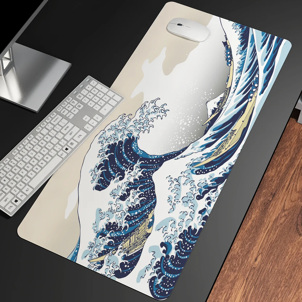 Japão Famoso Monte Fuji Anime Gaming Mouse Pad Gamer Laptop Keyboard Mats Jogando Jogo Csgo 90x40cm Xxl - Imagem 5