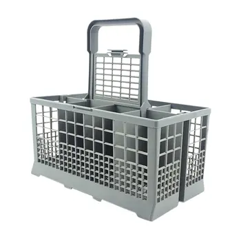 

Universal Square Lightweight Portable Dishwasher Cutlery Basket Storage Box For Tableware Cutlery Drying Storage