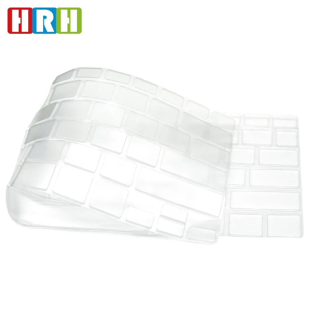 

HRH 50pcs Clear TPU Dustproof Customize Unltra-thin Skin Keyboard Cover Protector for Asus X201