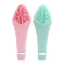 Силиконовое средство для глубокого очищения лица, мини Очищающая Массажная щетка для лица, Водонепроницаемые Инструменты для кожи