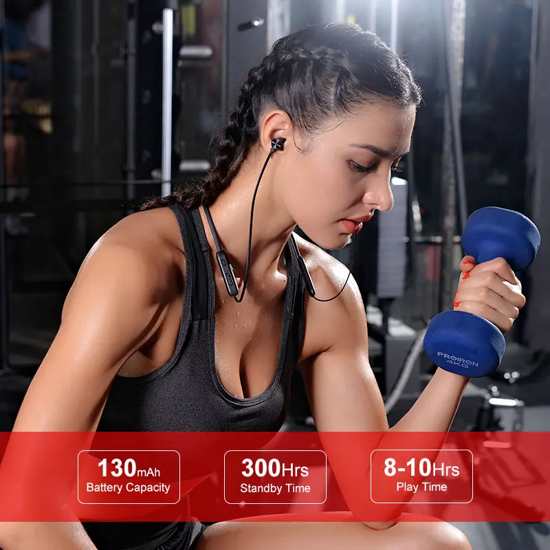 Pottnar Новые магнитные наушники с басами спортивные Bluetooth 10H гарнитура CVC8.0