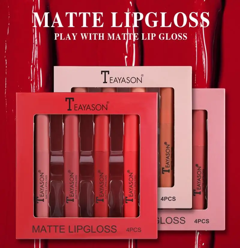 teayason matte lipstick set