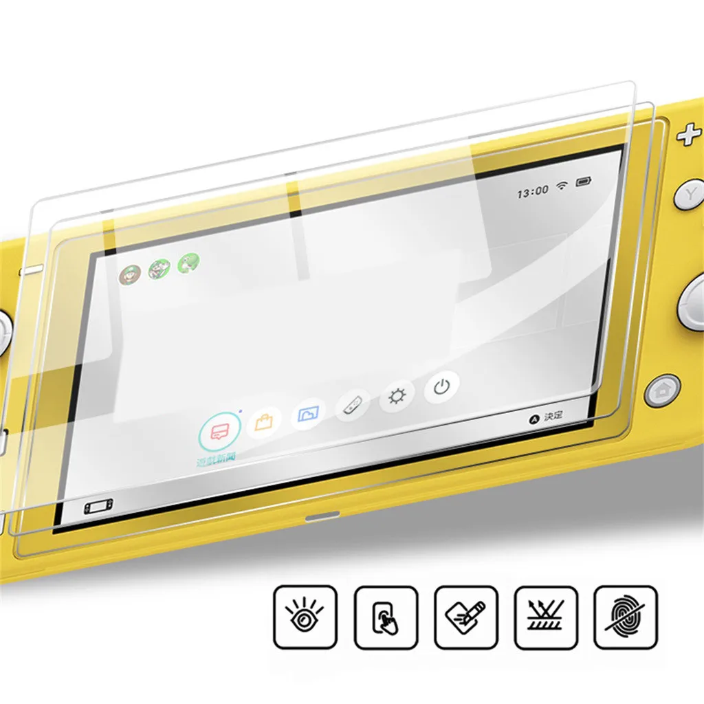 OMESHIN 3 шт Закаленное стекло протектор экрана для nintendo Switch протектор экрана для NS Switch Lite аксессуары