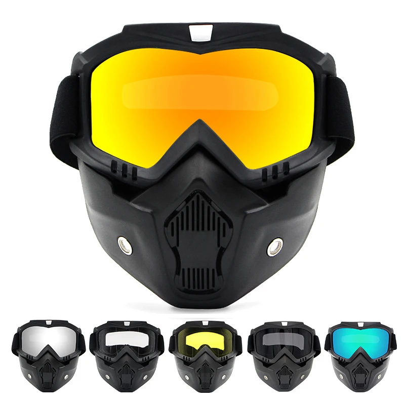 Gafas para Moto todoterreno MX ATV para hombre y mujer, gafas a prueba de viento para esquí y Motocross, protección UV, gafas para ciclismo