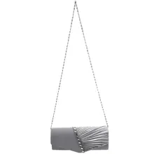 Женские туфли со стразами с оборками Выходные туфли на выпускной бал Свадебные вечерние клатч конверт сумка