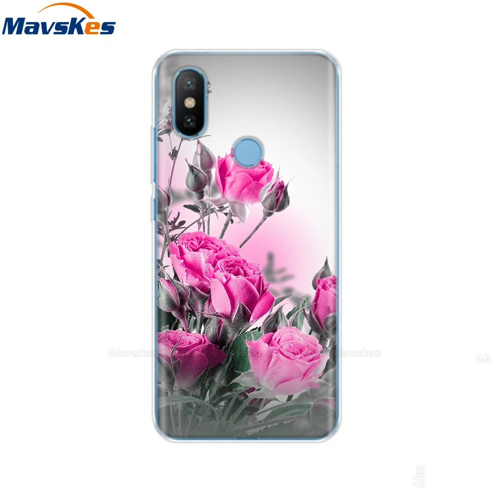 25 Силиконовый чехол для телефона для Xiaomi mi A2 Lite, чехол с рисунком, мягкая задняя крышка из ТПУ, чехол для телефона для Xiomi mi A2 mi A2 LITE, бампер - Цвет: 25