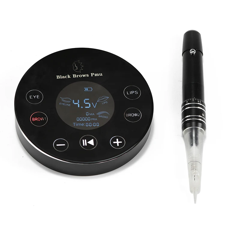 Professional Permanent Makeup Machine Tattoo Gun Eyebrow PMU Machine Pen For Up Eyebrows Eyeliner Lip Microblading Makeup Kit