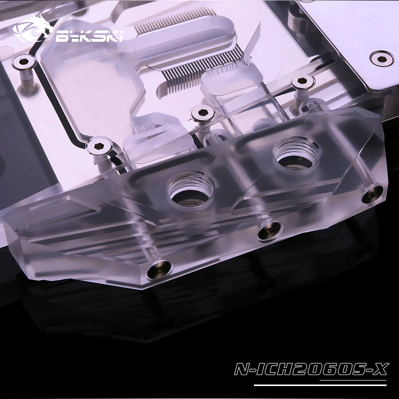 Bykski GPU водоблок для INNO3D RTX 2060 супер GTX1660 Ti супер полное покрытие Видеокарта кулер для воды