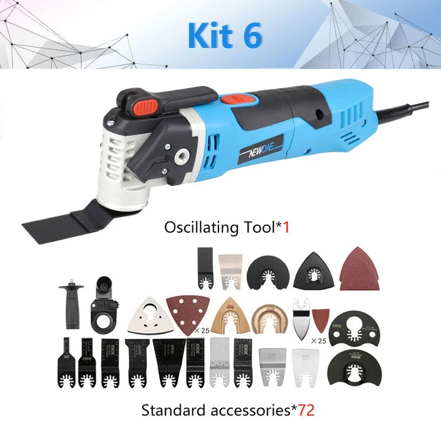 NEWONE-220V-Oscillating-Saw-Blade-Tool-in-Quick-Release-Oscillating-Saw-Blades-Function-Electric-Renovator-Tool KIT 6