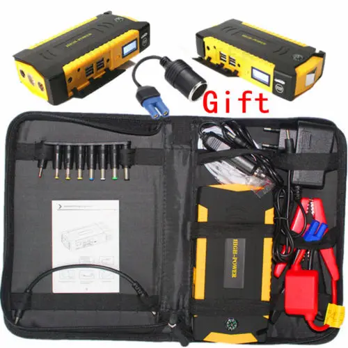 

High Capacity Portable Power Bank 12V Backup Power Starting Device Booster For Tablet Battery Charger