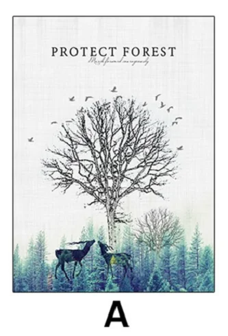 Антистатическая пленка для окон с рисунком оленя, Индивидуальный размер, защита конфиденциальности, украшение для дома, витражная наклейка для дома, офиса, магазина - Цвет: 55cmx100cm