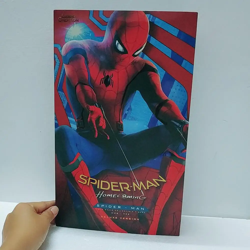 Skup 30cm HC gorące zabawki kompatybilny Marvel Avengers Spiderman Hero BJD stawy ruchome działania model figurki zabawki lalki na prezent