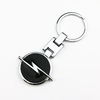 

3D Metal Car Key Ring Keychain Key Holder Logo Auto Car Fashion Accessories for OPEL Corsa Insignia Astra Key Ring Car Styling