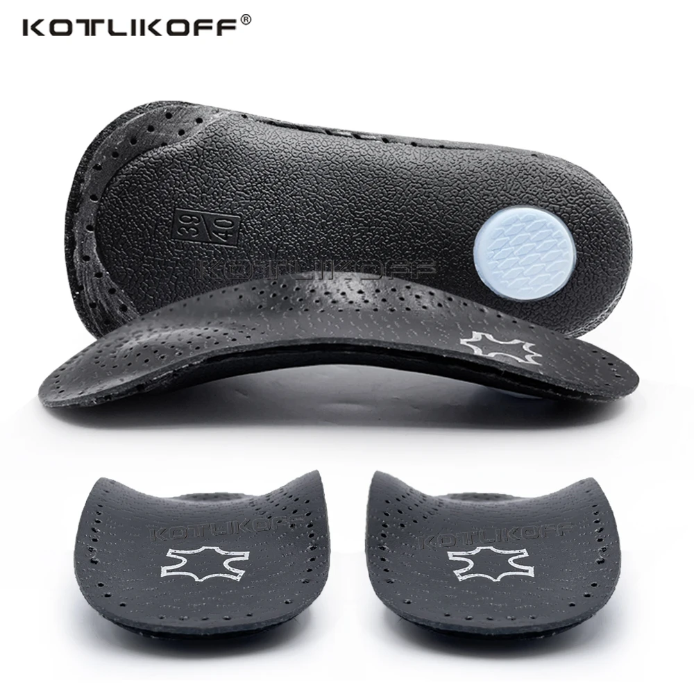 Orhopedic Shoe Sole Insoles For Men/Women Relief Pain Cushion Fla Fee Arch Suppor Breahable Leaher Half Pads_voghion.com