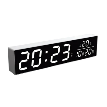 

Electronic Desktop Alarm Clock Simple Calendar Clock Luminous Alarm Clock Nordic Style Digital Zegar Led Home Decor DD60AC