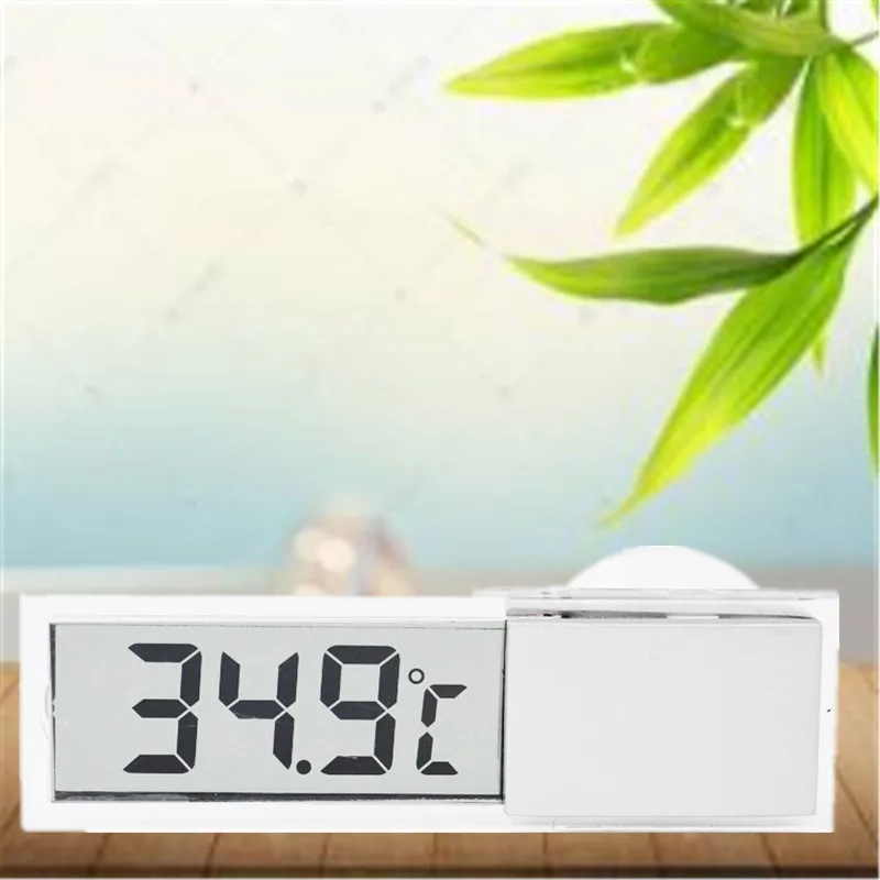 Цифровой термометр Osculum Тип Цельсия Фаренгейт ЖК-измеритель температуры присоска для внутреннего и наружного использования скидка 20