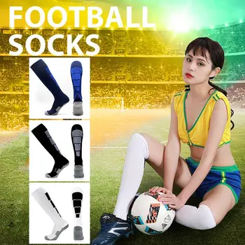 

Football Socks Sport Socks Soccer Match Athletes Soft 3 Color Nylon Exercise Comfortable Practical Deodorization