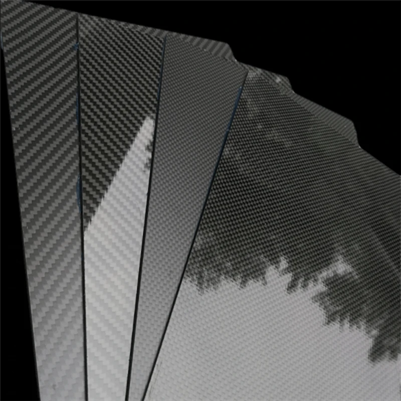 실제 탄소 섬유 플레이트 패널 시트, RC용 복합 경도 재료, 200mm X 400mm, 0.5mm, 1mm, 1.5mm, 2mm, 3mm, 4mm, 5mm 두께