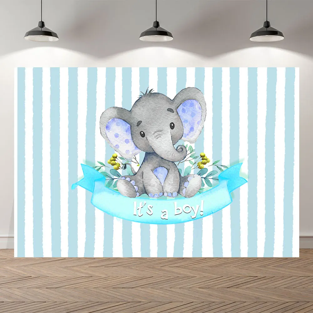 do elefante, decoração do partido do aniversário, estúdio