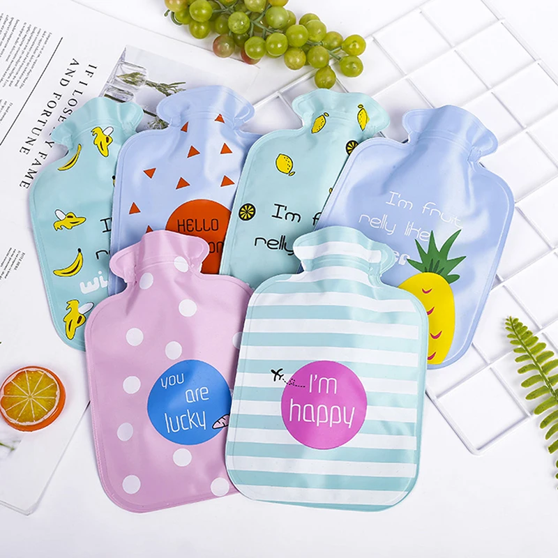 

1Pc Lovely Hand Warm Water Bottle Mini Hot Water Bottles Portable Hand Warmer Girls Pocket Hand Feet Hot Water Bags