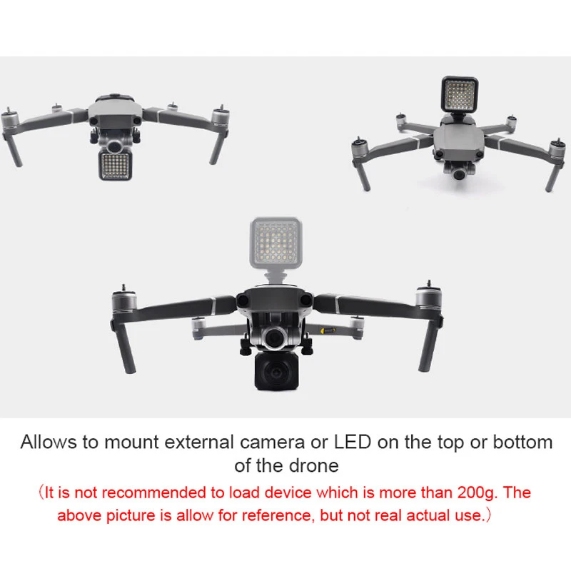 Крепление для камеры Mavic 2 Pro с углом обзора 360 градусов, панорамный коннектор для камер, крепление для Mavic 2, аксессуары для дрона с зумом