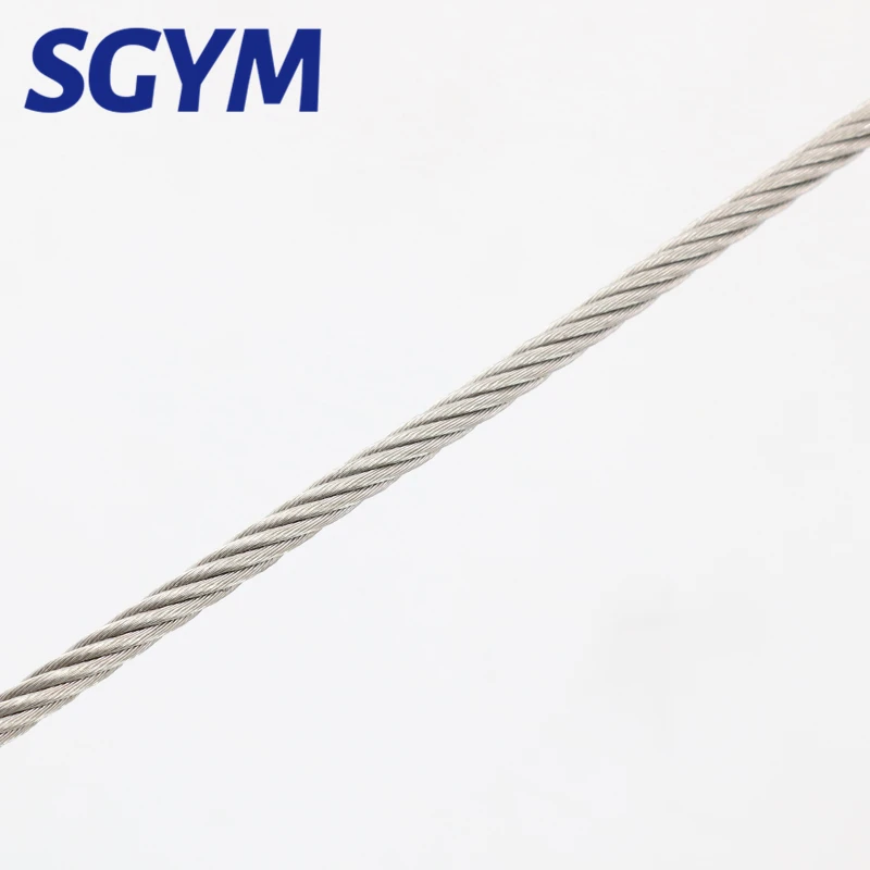 20/50/100meter 304 Stainless Steel Wire Rope Soft Fishing Lifting Cable Clothesline Diameter 0.6/1.5/1.8/2/3/4/5mm  Rustproof images - 6