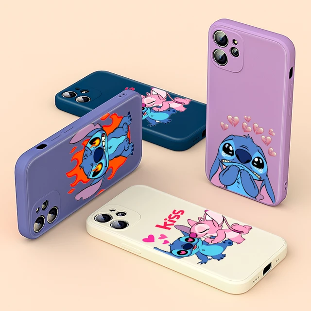 Stitch Case For iphone 7 8 Plus SE 2020 Protective Cover Anime Cartoon Soft  Silicone Funda For iphone 7 Plus 8Plus 7+ SE2020 Bag