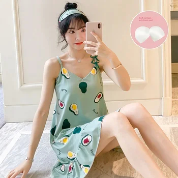 

Women Sleepwear Shirt Sexythin Cotton Young Girl Nightdress Wear Summer Short Sleeve Nightshirt Party Send