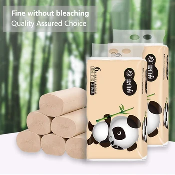 

6/10/12pcs Roll Paper Kitchen Thickened Toilet Paper Household Soft Table Kitchen Paper Toilet Paper Hygiene Epidemic Supplies