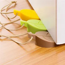 Милые стильные дверные стопоры с листьями, силиконовый дверной стоп, безопасный для ребенка, Счастливого Рождества, инструмент для Хэллоуина Herramientas#0921