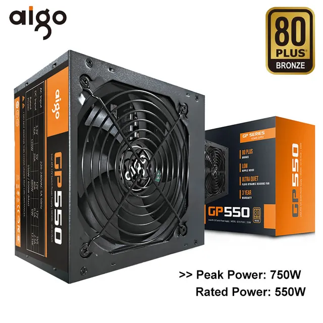 Aigo PC Power Supply 550W  1